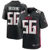 Keith Brooking Atlanta Falcons Game Retired Player Jersey - Black Jerseys