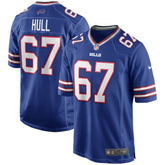 Kent Hull Buffalo Bills Game Retired Player Jersey - Royal Jerseys