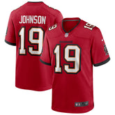 Keyshawn Johnson Tampa Bay Buccaneers Game Retired Player Jersey - Red Jerseys