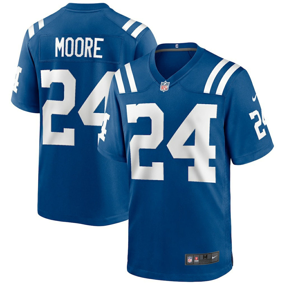 Lenny Moore Indianapolis Colts Game Retired Player Jersey - Royal Jerseys