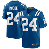 Lenny Moore Indianapolis Colts Game Retired Player Jersey - Royal Jerseys