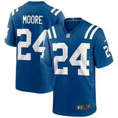 Lenny Moore Indianapolis Colts Game Retired Player Jersey - Royal Jerseys
