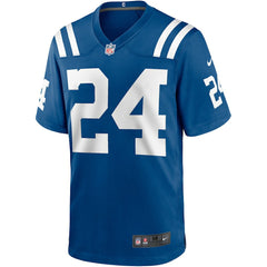 Lenny Moore Indianapolis Colts Game Retired Player Jersey - Royal Jerseys