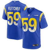 London Fletcher Los Angeles Rams Game Retired Player Jersey - Royal Jerseys