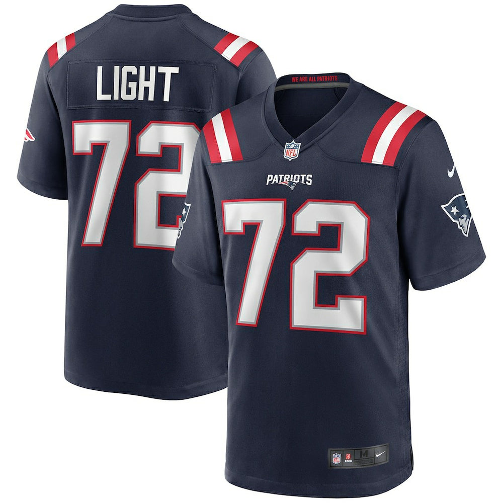 Matt Light New England Patriots Game Retired Player Jersey - Navy Jerseys