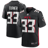 Michael Turner Atlanta Falcons Game Retired Player Jersey - Black Jerseys