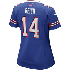 Frank Reich Buffalo Bills Women's Game Retired Player Jersey - Royal Jerseys