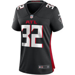 Jamal Anderson Atlanta Falcons Women's Game Retired Player Jersey - Black Jerseys