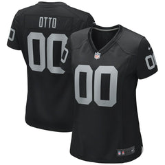 Jim Otto Las Vegas Raiders Women's Game Retired Player Jersey - Black Jerseys