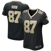 Joe Horn New Orleans Saints Women's Game Retired Player Jersey - Black Jerseys