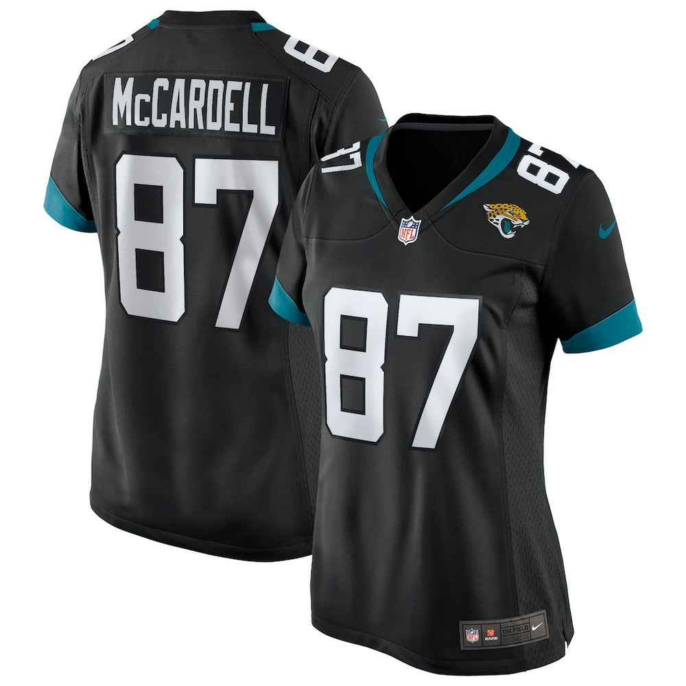 Keenan McCardell Jacksonville Jaguars Women's Game Retired Player Jersey - Black Jerseys