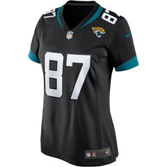 Keenan McCardell Jacksonville Jaguars Women's Game Retired Player Jersey - Black Jerseys