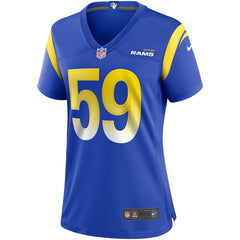London Fletcher Los Angeles Rams Women's Game Retired Player Jersey - Royal Jerseys