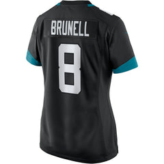 Mark Brunell Jacksonville Jaguars Women's Game Retired Player Jersey - Black Jerseys
