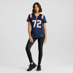 Matt Light New England Patriots Women's Game Retired Player Jersey - Navy Jerseys
