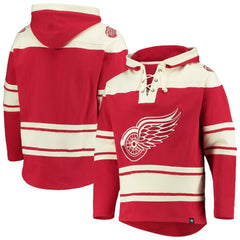 Detroit Red Wings '47 Superior Lacer Hoodie - Red | US 3996202