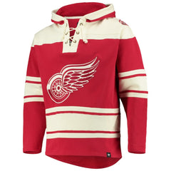 Detroit Red Wings '47 Superior Lacer Hoodie - Red | US 3996202