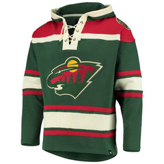 Minnesota Wild '47 Superior Lacer Hoodie - Green | US 3996214