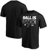 San Antonio Spurs Ball Is Back T-Shirt Black
