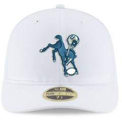 Indianapolis Colts New Era Omaha Low Profile 59FIFTY Fitted Hat - White Hats