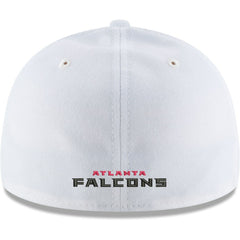 Atlanta Falcons New Era Omaha Low Profile 59FIFTY Fitted Hat - White Hats