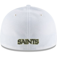 New Orleans Saints New Era Omaha Low Profile 59FIFTY Fitted Hat - White Hats