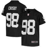 Maxx Crosby Las Vegas Raiders Youth Game Jersey - Black Jerseys