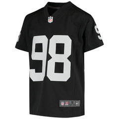 Maxx Crosby Las Vegas Raiders Youth Game Jersey - Black Jerseys