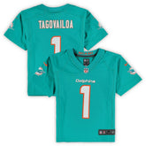 Tua Tagovailoa Miami Dolphins Preschool Game Jersey - Aqua Jerseys