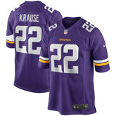 Paul Krause Minnesota Vikings Game Retired Player Jersey - Purple Jerseys