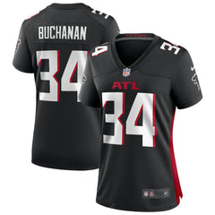 Ray Buchanan Atlanta Falcons Women's Game Retired Player Jersey - Black Jerseys