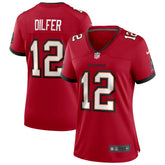 Trent Dilfer Tampa Bay Buccaneers Women's Game Retired Player Jersey - Red Jerseys