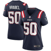 Mike Vrabel New England Patriots Women's Game Retired Player Jersey - Navy Jerseys