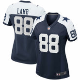 CeeDee Lamb Dallas Cowboys Women's Alternate Game Team Jersey - Navy Jerseys