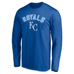 Kansas City Royals Personalized Winning Streak Name & Number Long Sleeve T-Shirt - Royal T-shirts