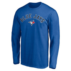 Toronto Blue Jays Personalized Winning Streak Name & Number Long Sleeve T-Shirt - Royal T-shirts