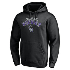 Colorado Rockies Personalized Winning Streak Name & Number Pullover Hoodie - Black Hoodies