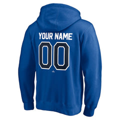 Toronto Blue Jays Personalized Winning Streak Name & Number Pullover Hoodie - Royal Hoodies