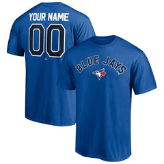 Toronto Blue Jays Personalized Team Winning Streak Name & Number T-Shirt - Royal T-shirts