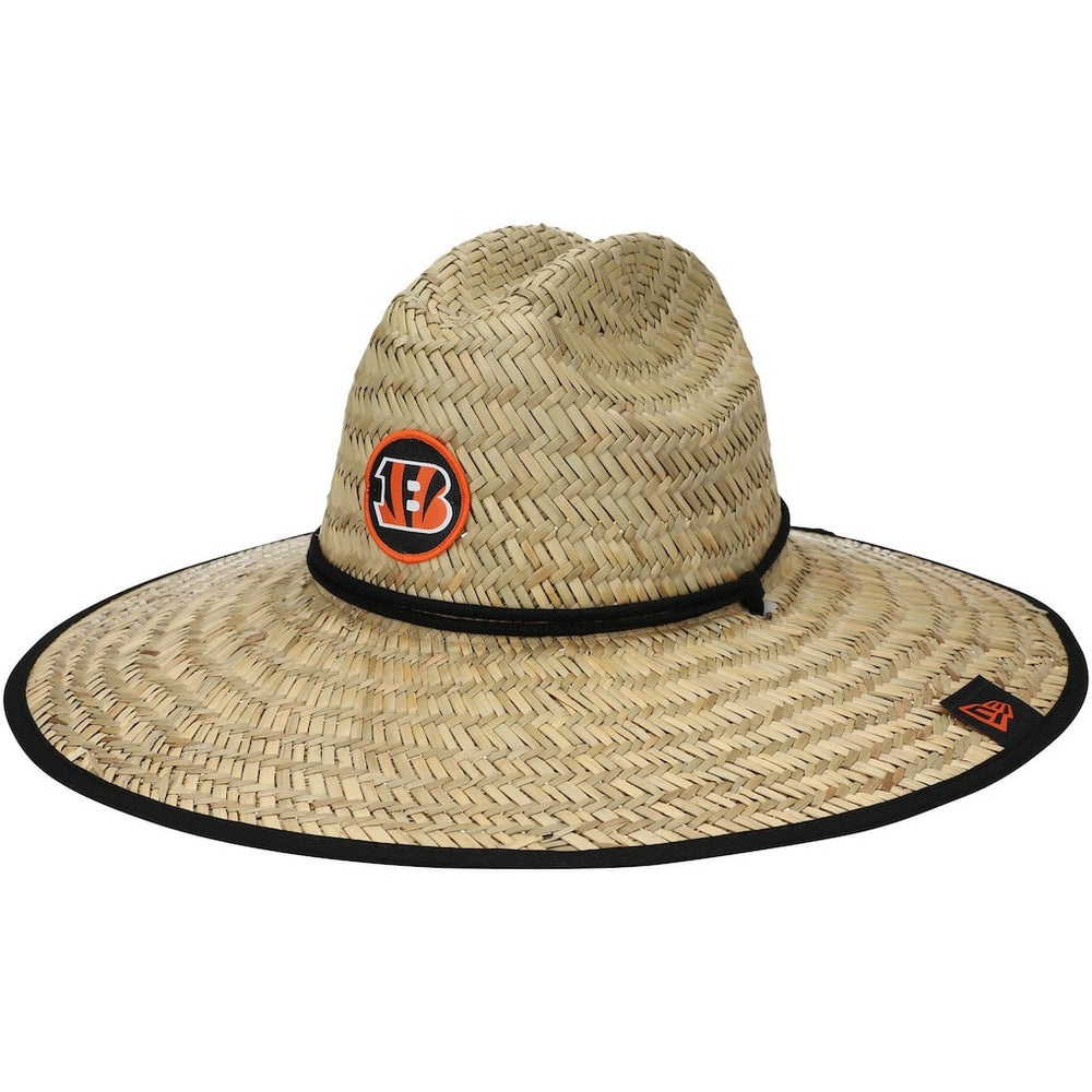 Cincinnati Bengals New Era NFL Training Camp Straw Lifeguard Hat - Natural Hats