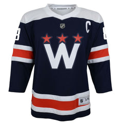 Alexander Ovechkin Washington Capitals Youth 2020/21 Alternate Replica Player Jersey - Navy | US 4006980