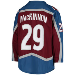 Nathan MacKinnon Colorado Avalanche Youth Home Replica Player Jersey - Burgundy | US 4006981