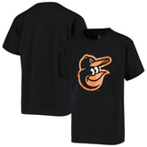 Baltimore Orioles Stitches Youth Team Logo T-Shirt - Black T-shirts