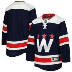 Washington Capitals Youth 2020/21 Alternate Premier Jerseys - Navy | US 4014235