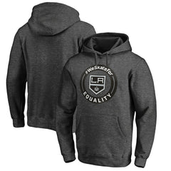 Los Angeles Kings #WeSkateFor Pullover Hoodie - Heather Gray | US 4017854