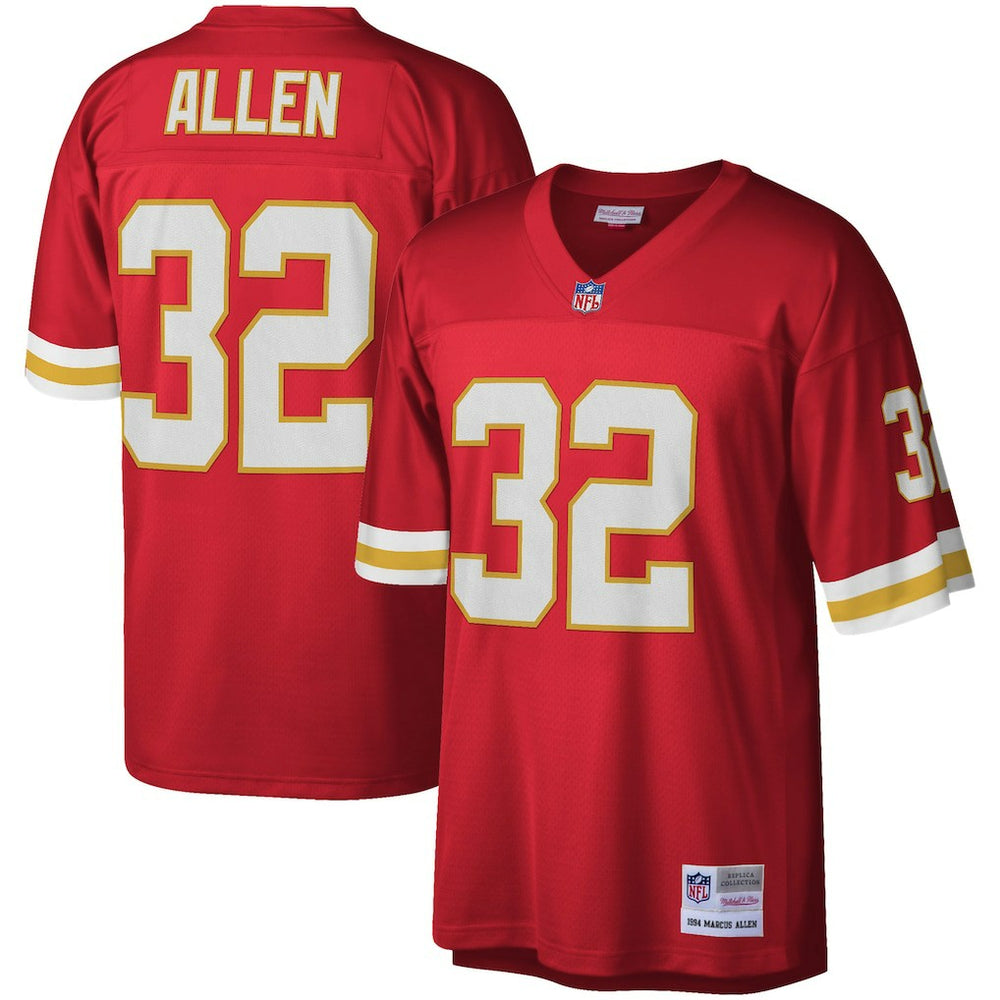 Marcus Allen Kansas City Chiefs Legacy Replica Jersey - Red Jerseys