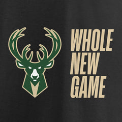 Milwaukee Bucks Whole New Game Team T-Shirt Black