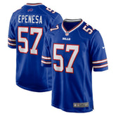 A.J. Epenesa Buffalo Bills Game Player Jersey - Royal Jerseys