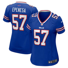A.J. Epenesa Buffalo Bills Women's Game Jersey - Royal Jerseys