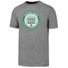 Boston Red Sox '47 Fenway Park Coin Logo Slate Grey T-Shirt - Heather Gray T-shirts